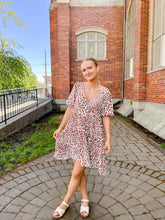 Load image into Gallery viewer, Oh So Confident Cheetah Print Dress

